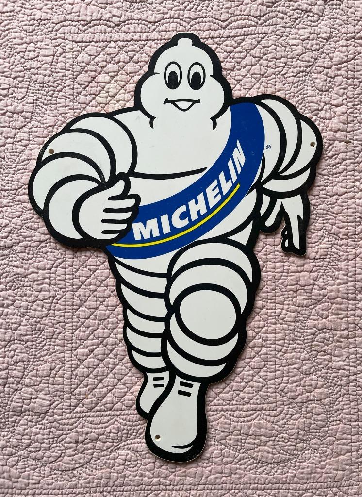 Publicité Michelin, Collections, Marques & Objets publicitaires, Enlèvement ou Envoi, Panneau publicitaire