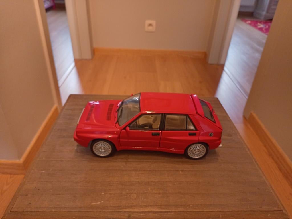Lancia Delta Integrale, Hobby & Loisirs créatifs, Voitures miniatures | 1:18, Enlèvement ou Envoi, Voiture