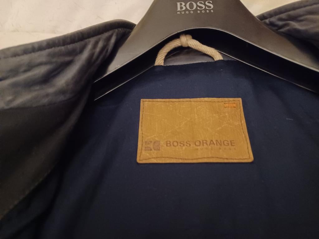 Lederen jas, Neuf, Gris, Hugo boss, Enlèvement
