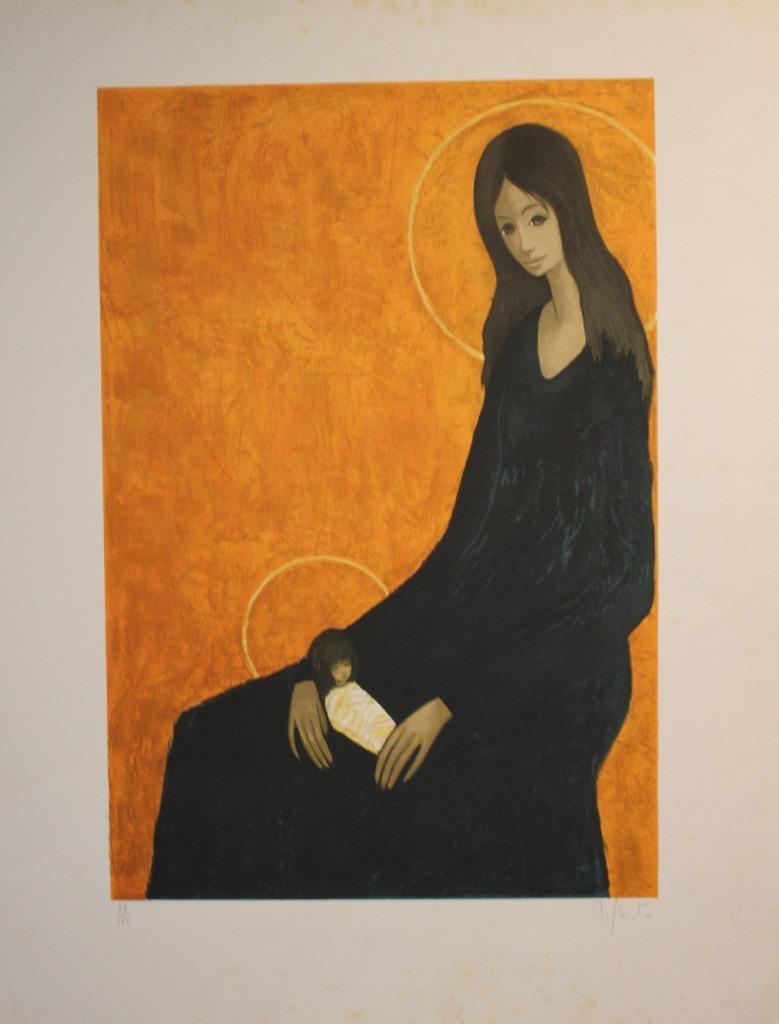 Jef Wauters - Madonna - 37/145, Antiquités & Art, Art | Lithographies & Sérigraphies, Enlèvement