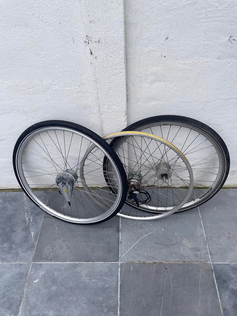 Voorste fietswiel, Fietsen en Brommers, Ophalen, Gebruikt, Wiel, Shimano