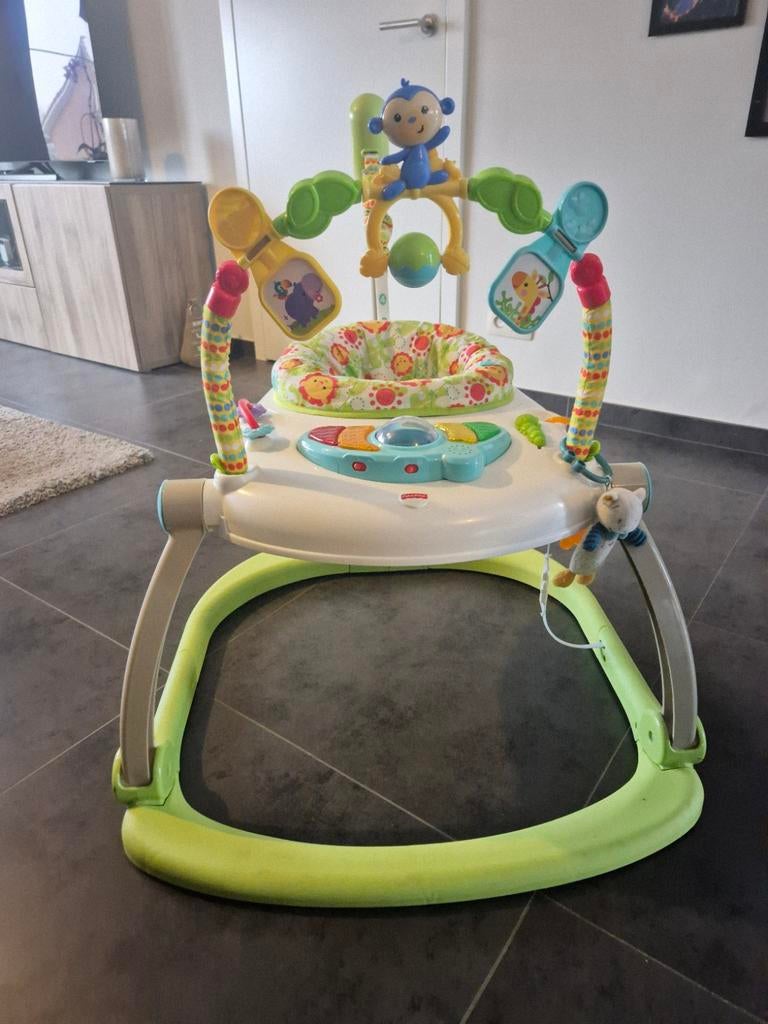 Jumperoo Fisher Price Rainfores Friends // zeer goede staat, Enfants & Bébés, Enlèvement, Réglable