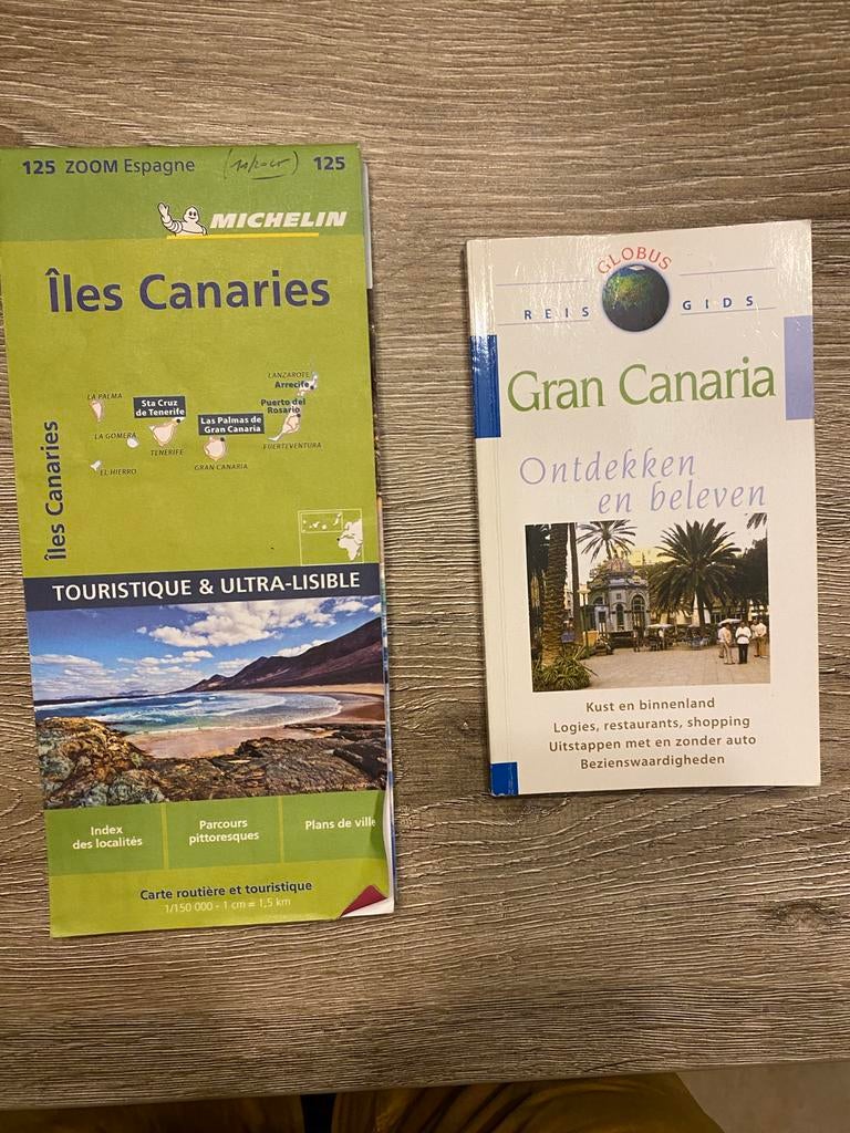 Gran Canaria - kaart en reisgids, Ophalen, Zo goed als nieuw, Michelin