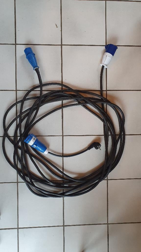 Câble camping 14m, Ophalen, Gebruikt