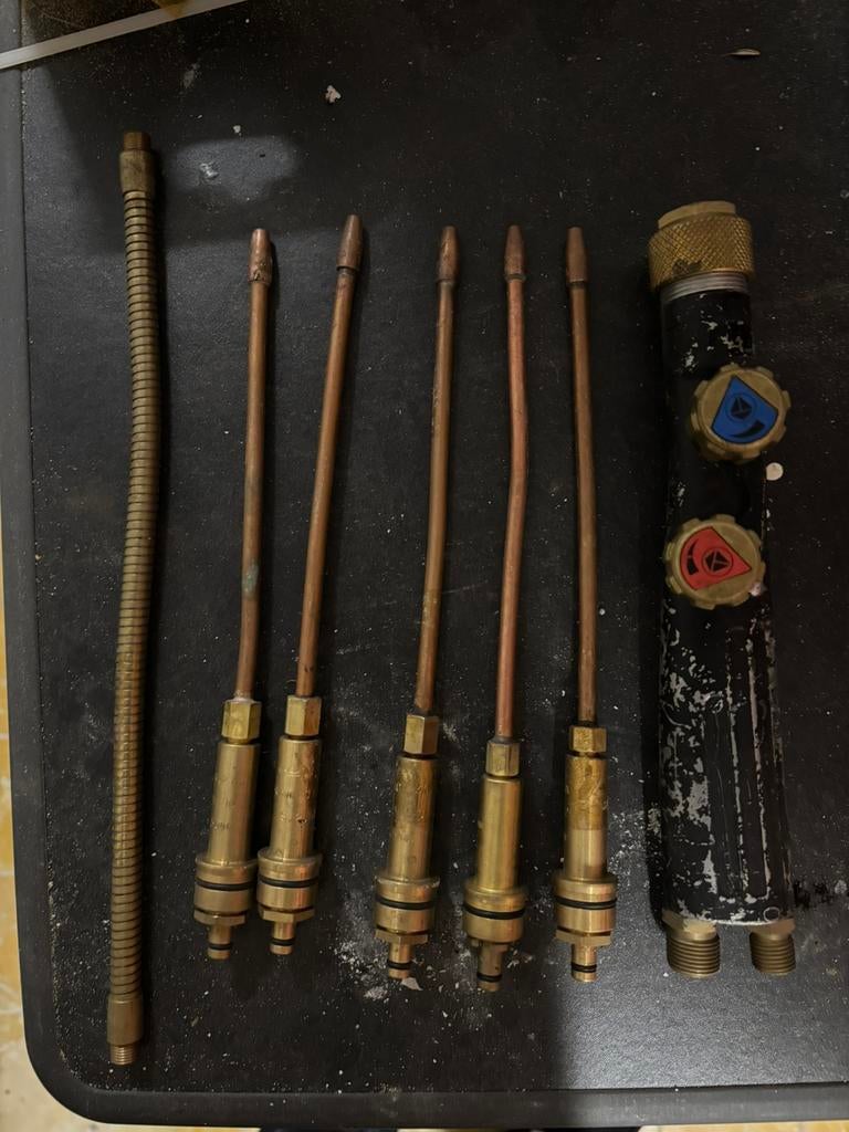 Ensemble d'accessoires pour chalumeau oxy-acétylénique, Bricolage & Construction, Enlèvement, Comme neuf