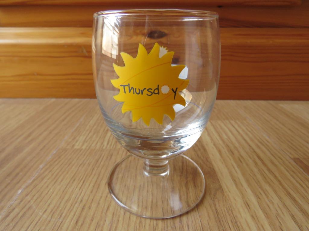 verre ballon Ricard Thursday, Ophalen of Verzenden, Zo goed als nieuw, Overige typen