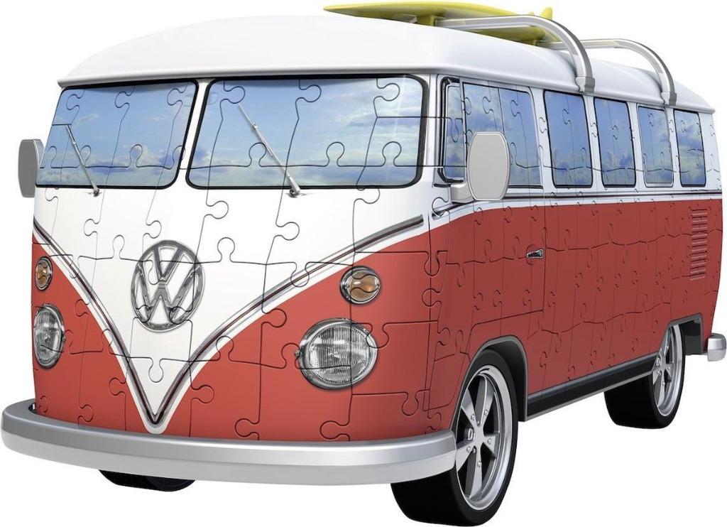 3D Puzzel Volkswagen T1 (Surfer Edition), Ophalen of Verzenden, Minder dan 500 stukjes, Zo goed als nieuw, Rubik's of 3D-puzzel