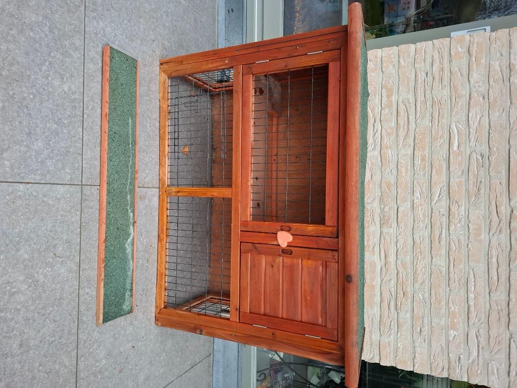 Clapier lapin, Animaux & Accessoires, Lapin, Niche, 75 à 110 cm, Enlèvement