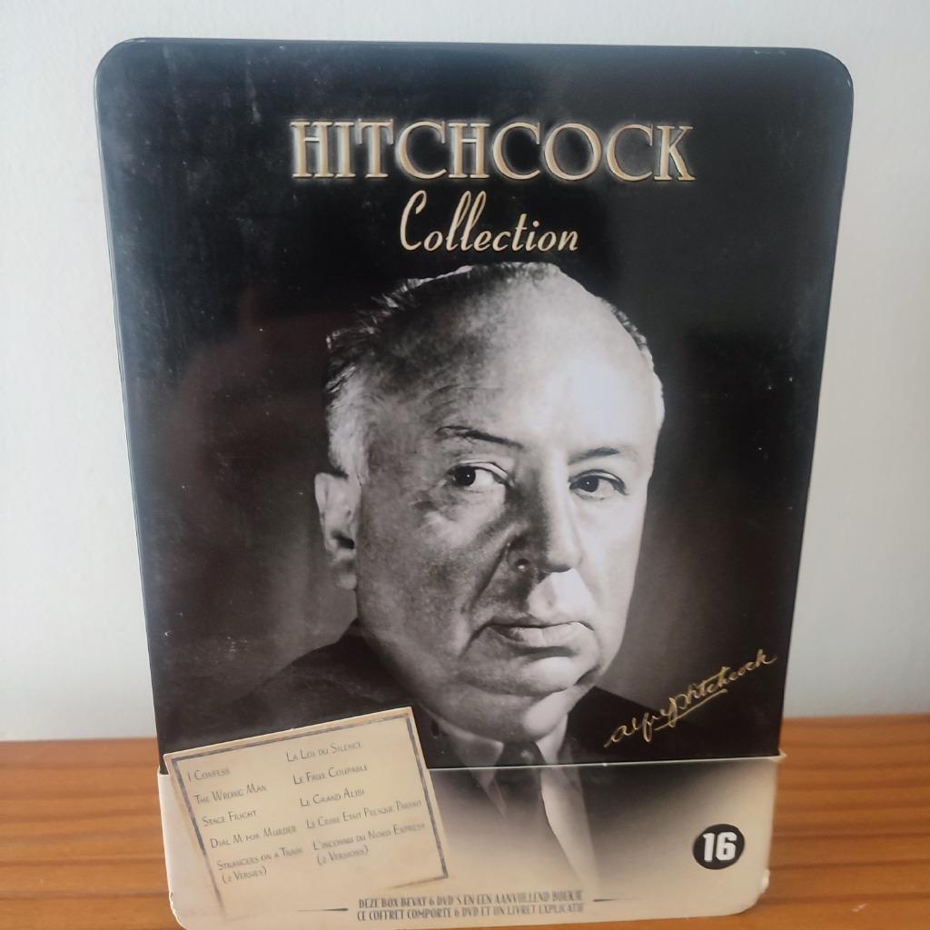 HITCHCOCK COLLECTION - Coffret Métal 5 Films, Enlèvement ou Envoi, Utilisé, Détective et Thriller, Coffret