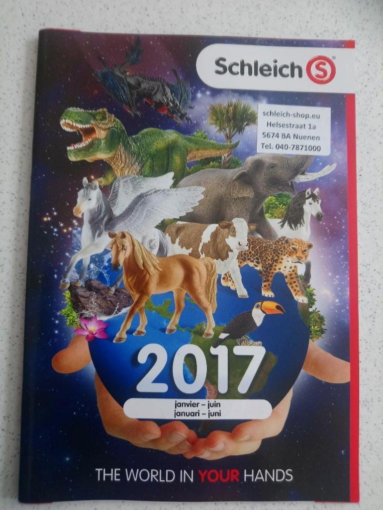 Catalogue officiel Schleich 2019 (janvier-juin) schtroumpf, Collections, Schtroumpfs, Comme neuf, Bande dessinée, Autres Schtroumpfs