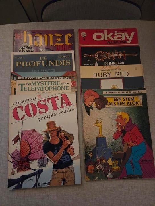 8 x divers, Enlèvement ou Envoi, Comme neuf