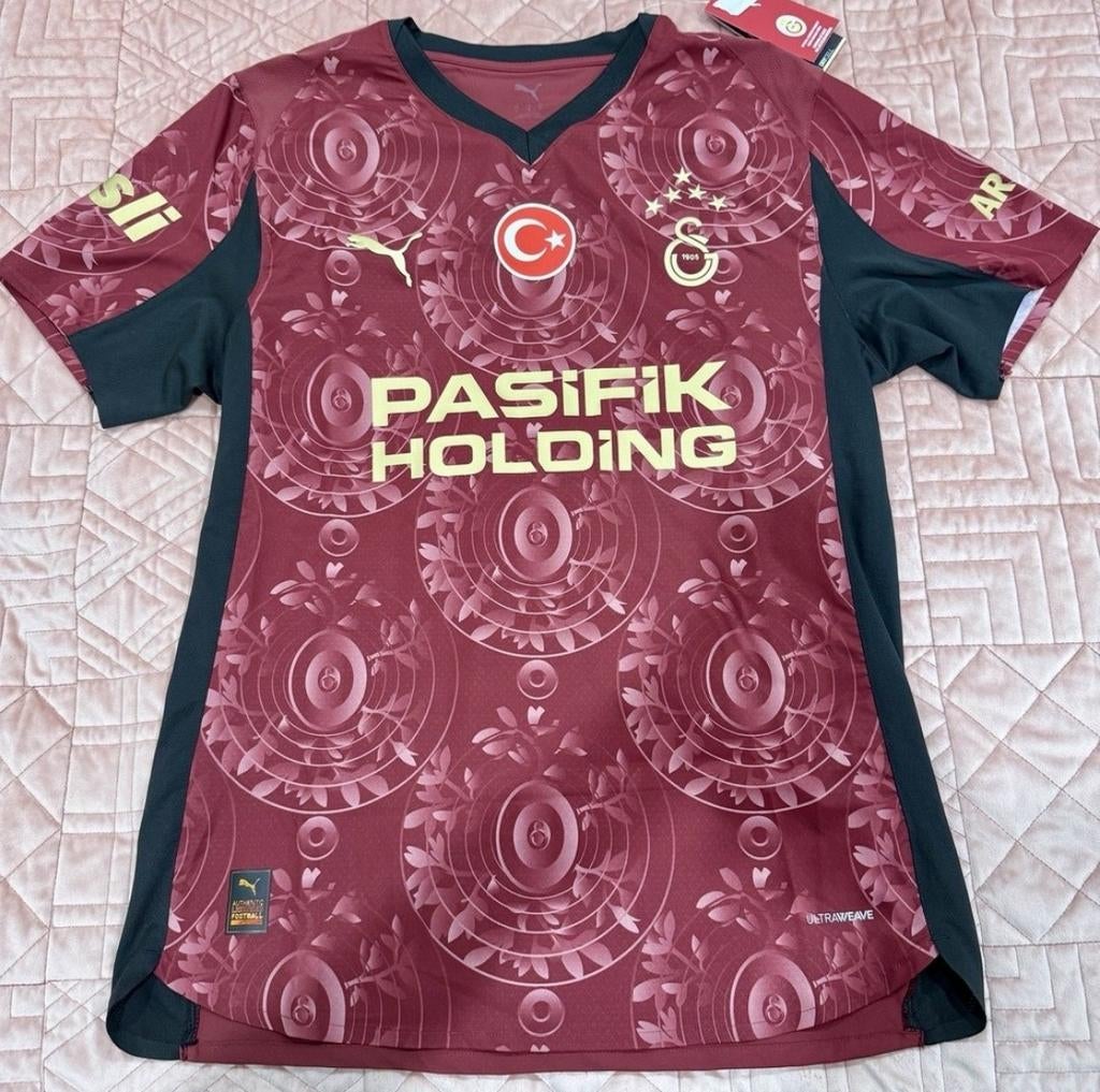 Galatasaray Voetbal Uitshirt Origineel Nieuw 2025, Verzenden