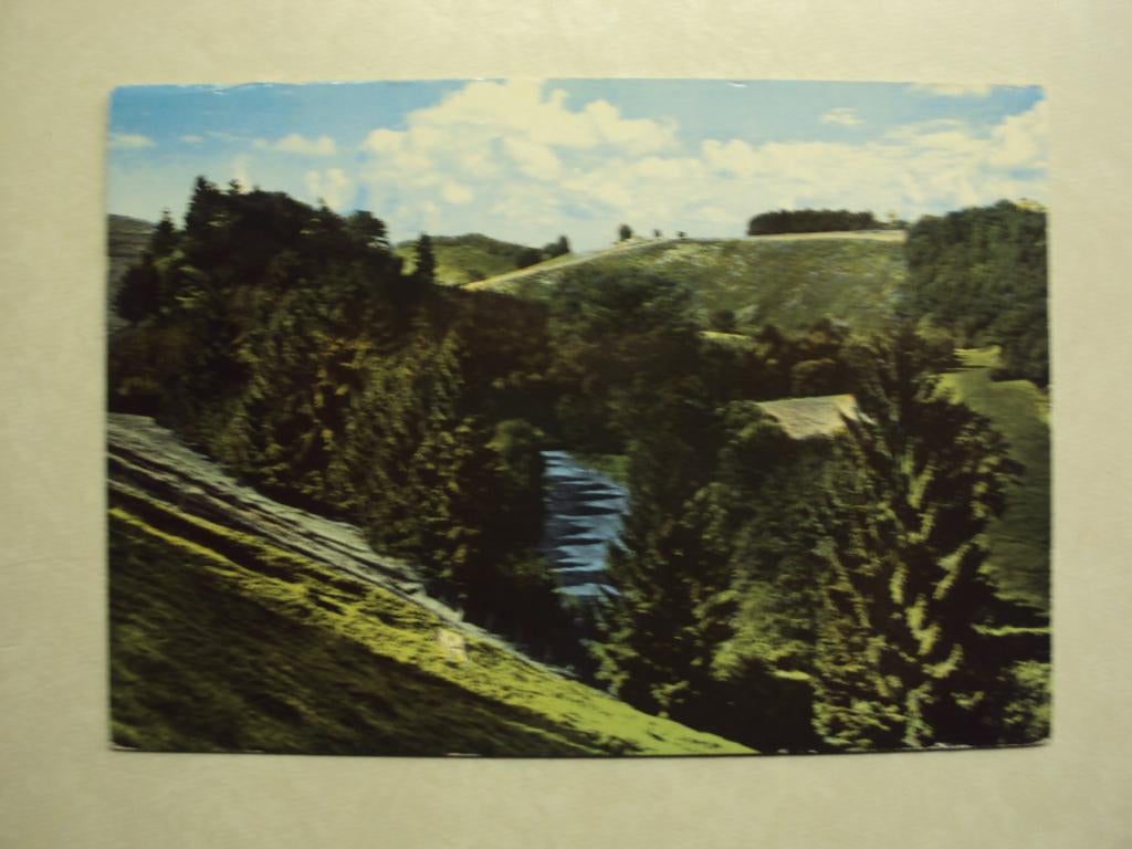 55280 - STAVELOT - PANORAMA - ZIE 2 FOTO'S, Collections, Cartes postales | Belgique, Envoi