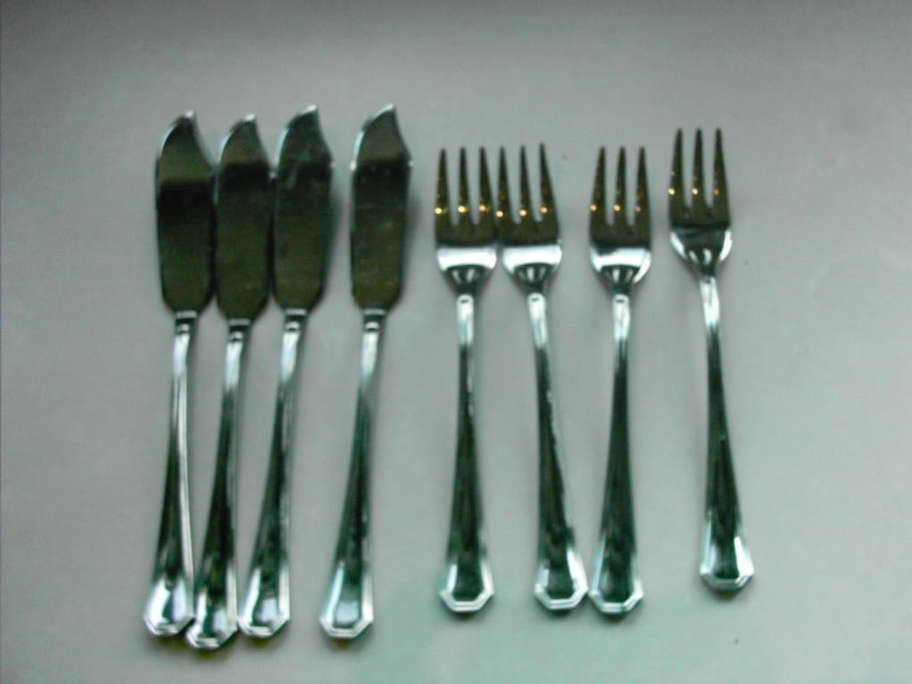 Couverts à poisson pour 4 personnes, Maison & Meubles, Cuisine | Couverts, Enlèvement ou Envoi