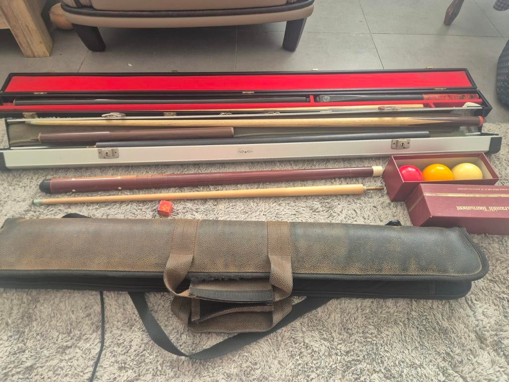 Professionele biljartset te koop!, Sport en Fitness, Biljarten en Poolen, Ophalen