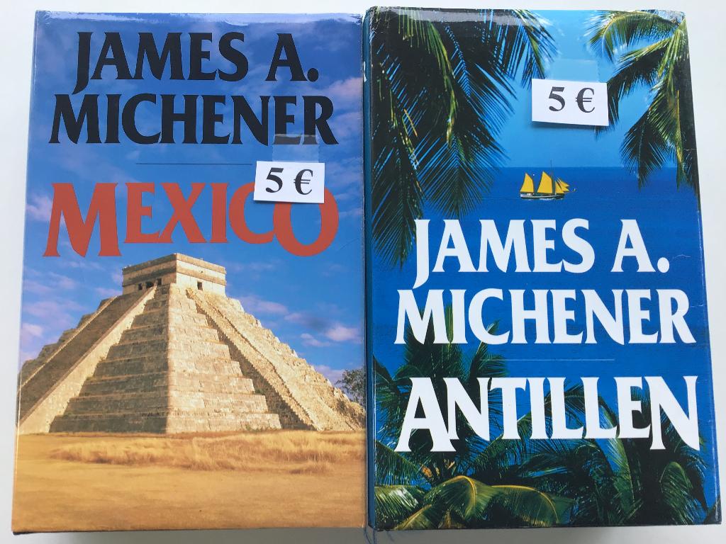 2 romans van James A. Michener aan slechts 5 € per roman, Ophalen of Verzenden, Zo goed als nieuw