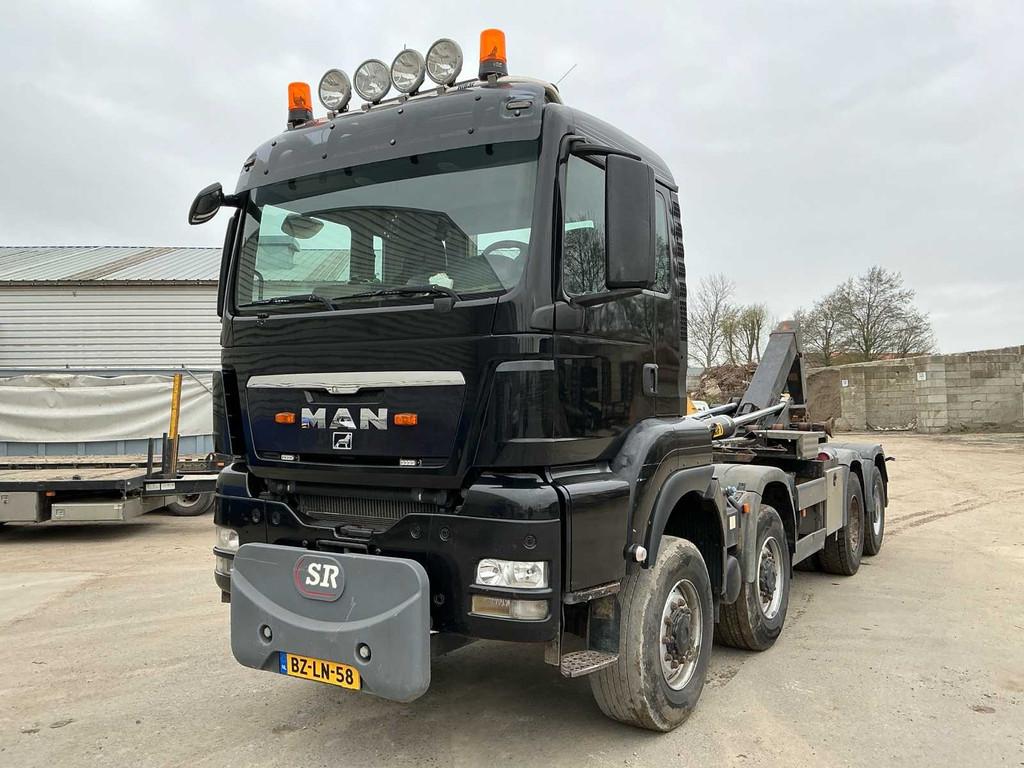 2011 Man TGS 41.400 Haakarm Vrachtwagen, Auto's, Vrachtwagens, Euro 5, Bedrijf, Te koop, MAN
