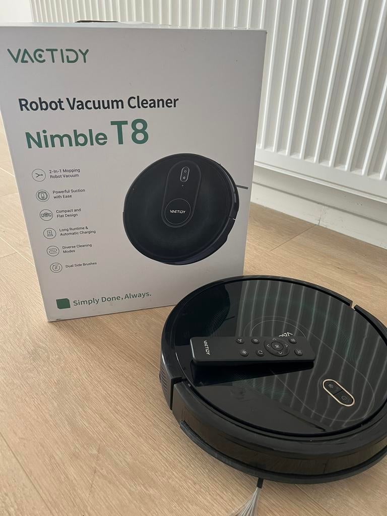 Aspirateur robot vactidy T8, Enlèvement, Comme neuf, Aspirateur robot