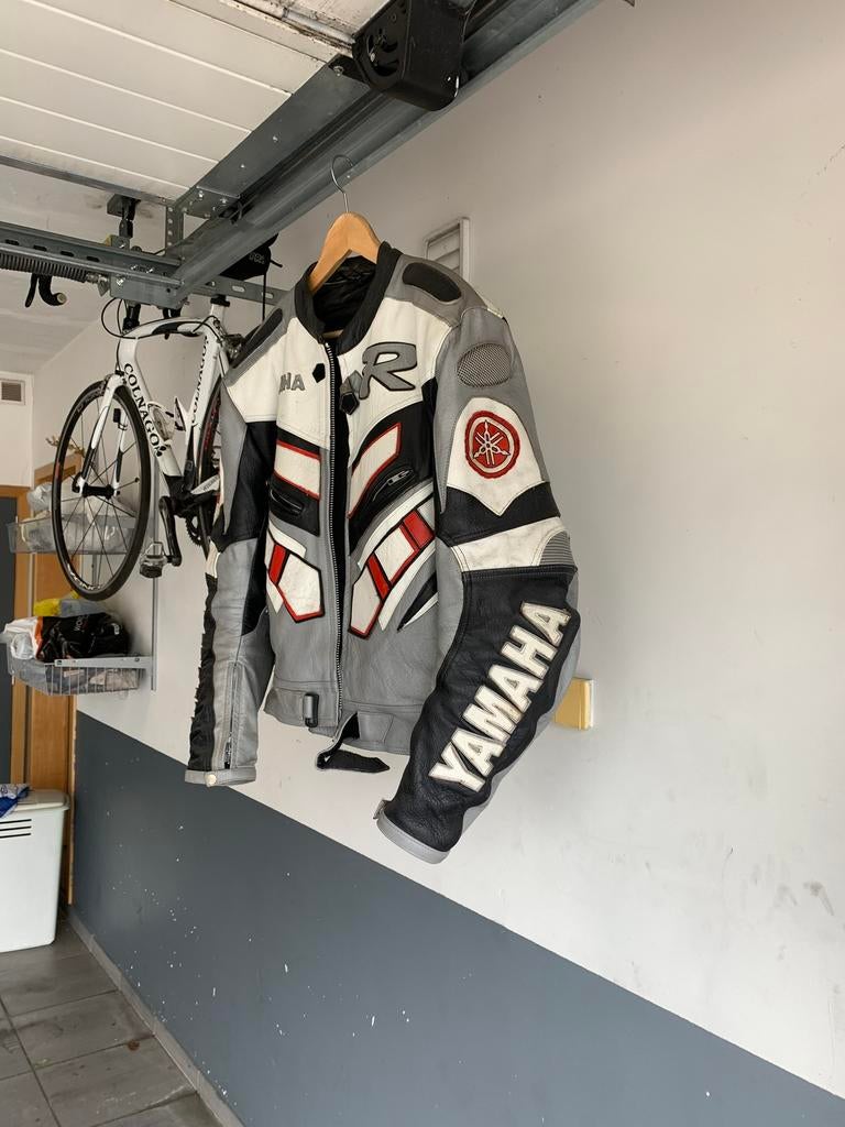 Yamaha leren jack, Kleding | Heren, Sportkleding, Ophalen, Gedragen, Overige maten, Overige typen