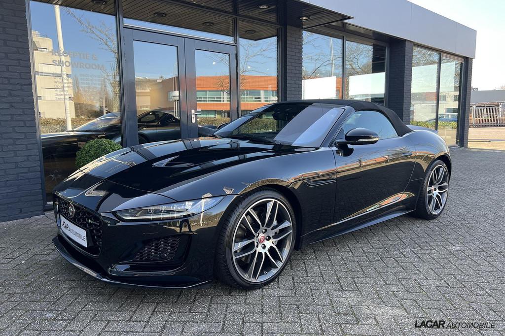 Jaguar F-type P300 RWD First Edition, Auto's, Automaat, Achterwielaandrijving, Cabriolet, Lichtsensor