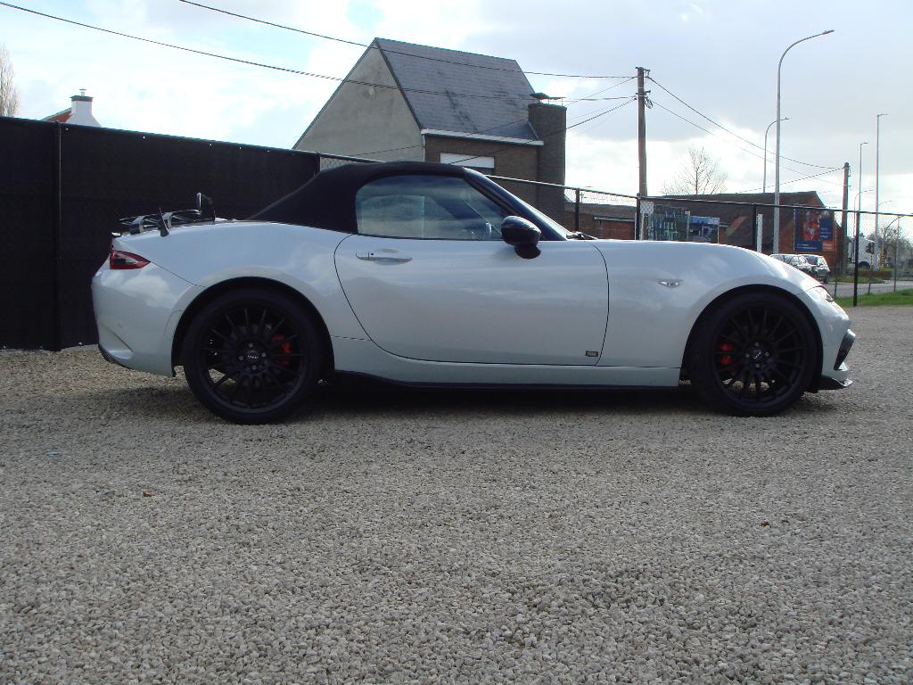 MX5 2.0 * SPORTUITLAAT * NAVI * LEDER * ALU BLACK *, Autos, Mazda, Cuir, Achat, Euro 6, Entreprise