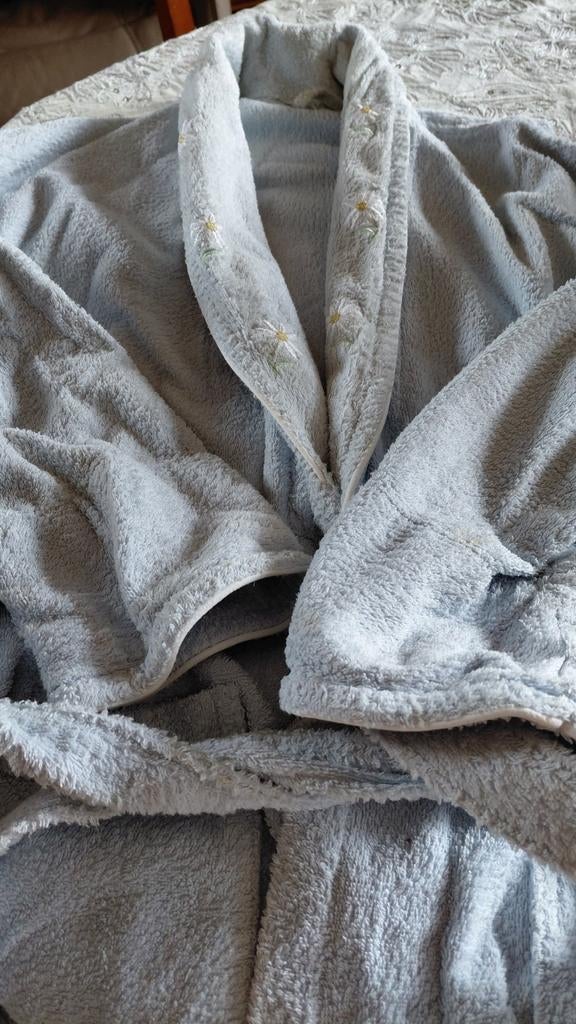 Lichtblauwe badstoffen peignoir (kamerjas), Kleding | Dames, Pyjama's, Ophalen