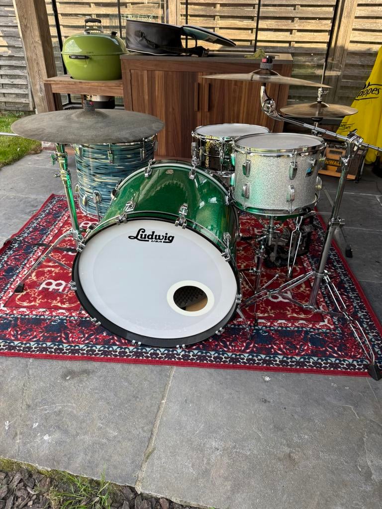 Ludwig drumstel, Musique & Instruments, Batteries & Percussions, Enlèvement, Comme neuf, Ludwig