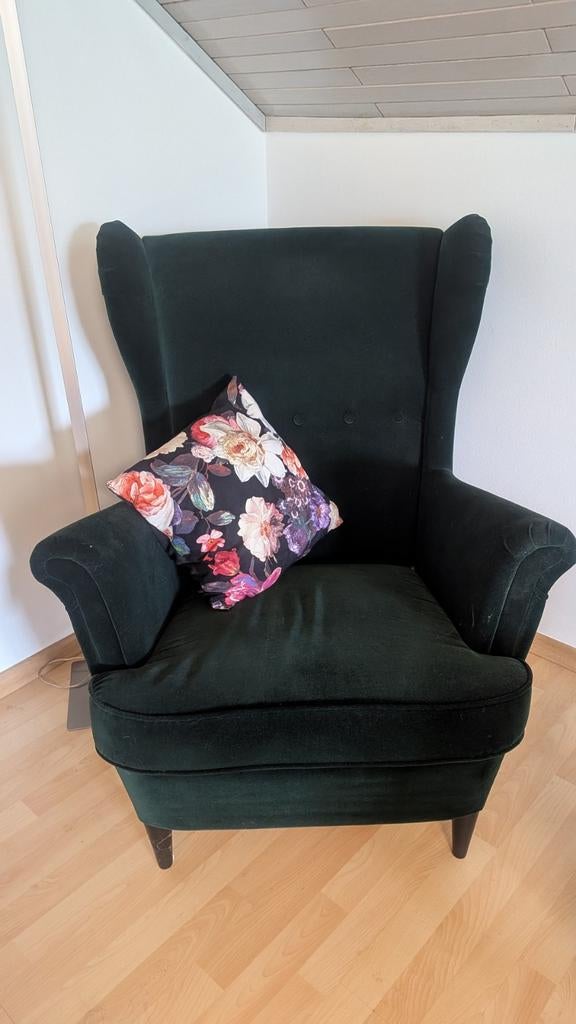 Mooie eenzit donkergroen, Enlèvement