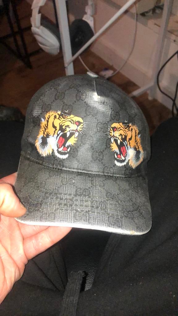 Gucci pet heren zwart, Kleding | Heren, Ophalen, Zo goed als nieuw, Pet