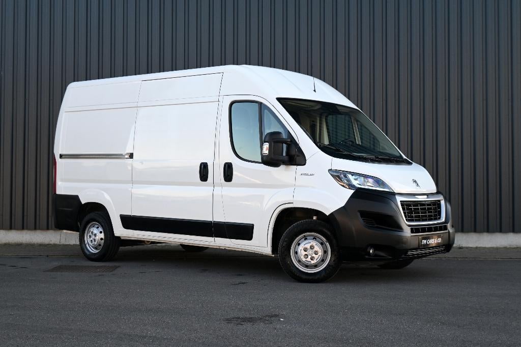 Peugeot Boxer L2H2 165PK/ Camera, PDC, Cruise, Lineass, BTW, Auto's, Voorwielaandrijving, Stof, 2500 kg, Wit
