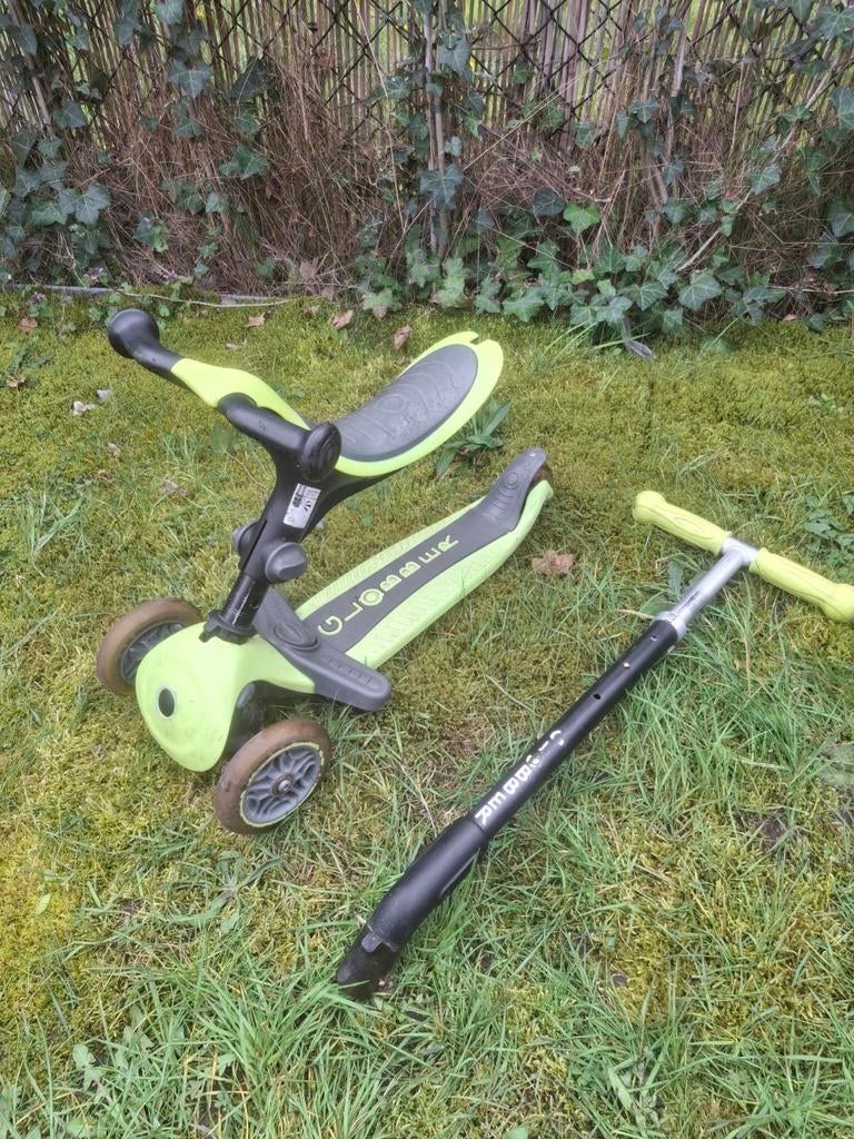 GLOBBER 3 in 1 Step. Zit, Sta en Duw, Ophalen, Loopfiets