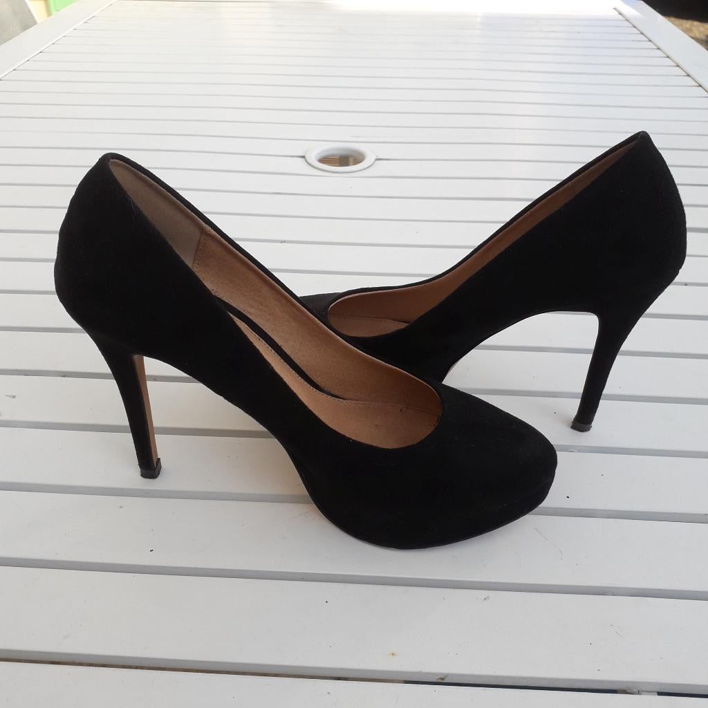 schoenen 38, H&M, Schoenen met lage hakken, Verzenden, Zwart