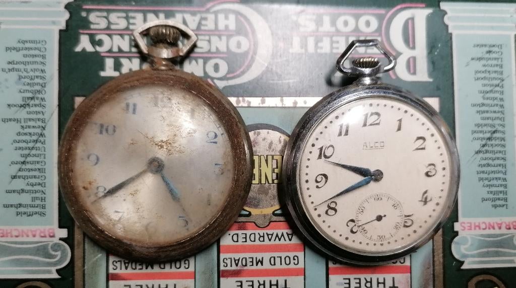 Antieke zakhorloges, Overige merken, Overige materialen, Zakhorloge, Verzenden