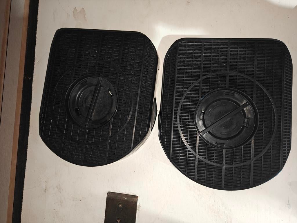 Filtre à charbon (2pcs) d'origine pour hotte Airforce AFFCA, Enlèvement