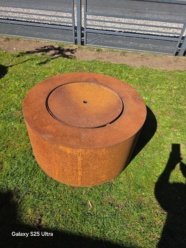 Fontaine en acier Cordon, Jardin & Terrasse, Enlèvement, Utilisé, Autres matériaux, Fontaine