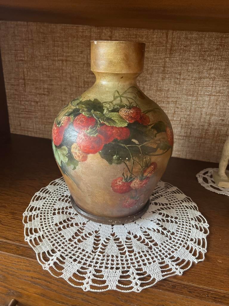 Vintage vaas – decoratief / landelijke stijl, Ophalen