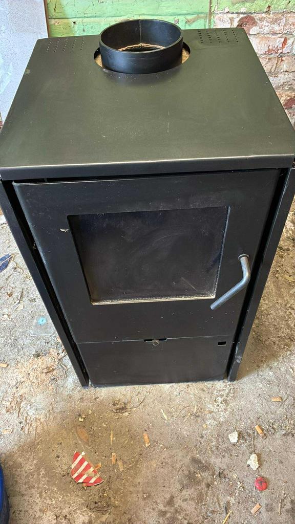 Feu de bois, Maison & Meubles, Poêles, Enlèvement, Comme neuf, Bois