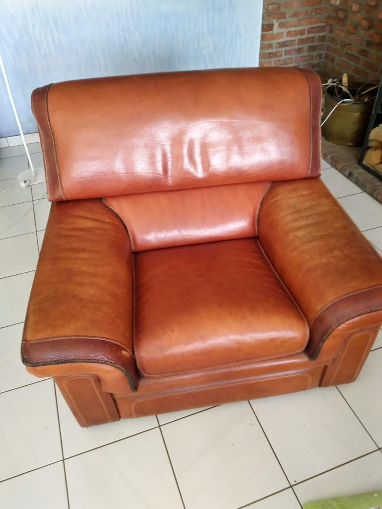 Siège en cuir, Maison & Meubles, Enlèvement, Utilisé, Une personne, Cuir