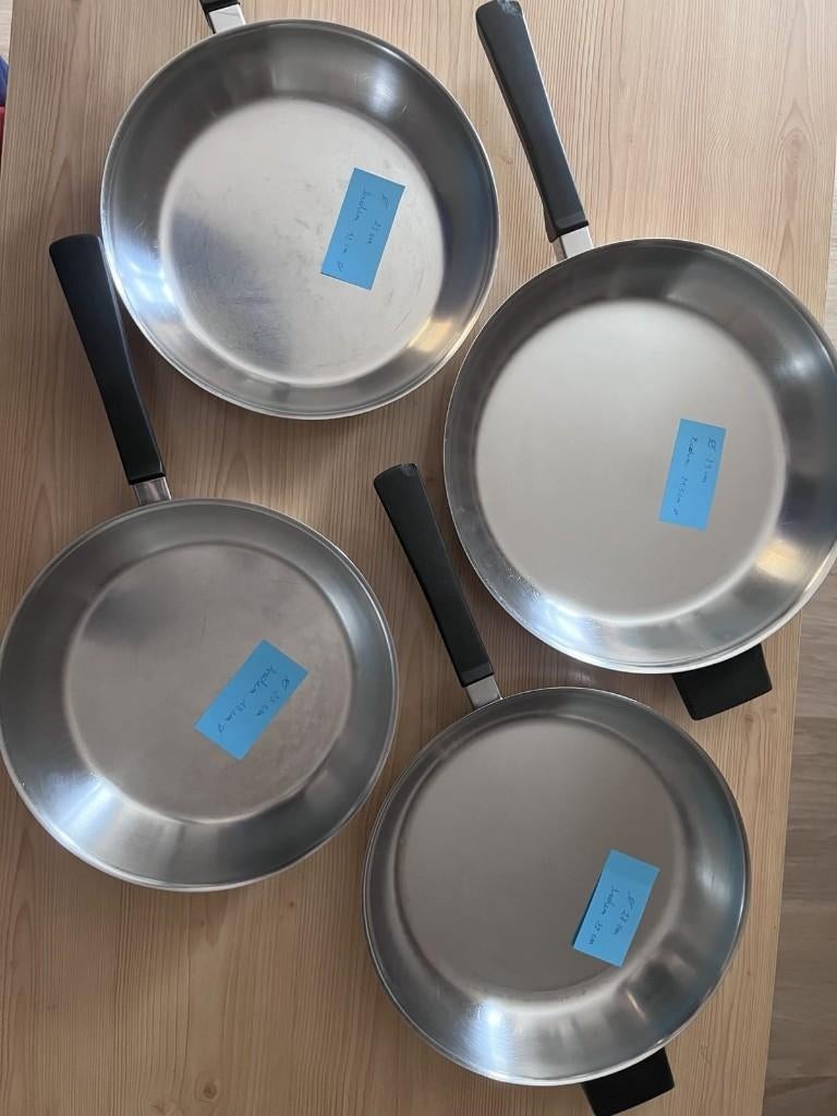 Kookpotten Demeyere Silvinox - niet geschikt voor inductie, Ophalen, Overige materialen, Gebruikt, Keramische plaat