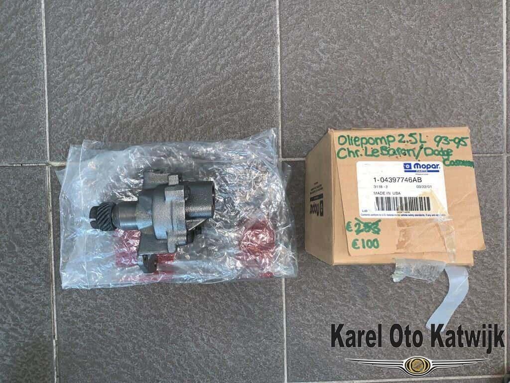 Oliepomp 2.5L Chrysler LeBaron / Dodge Caravan, Autos : Pièces & Accessoires, Moteurs & Accessoires, Neuf, Enlèvement ou Envoi