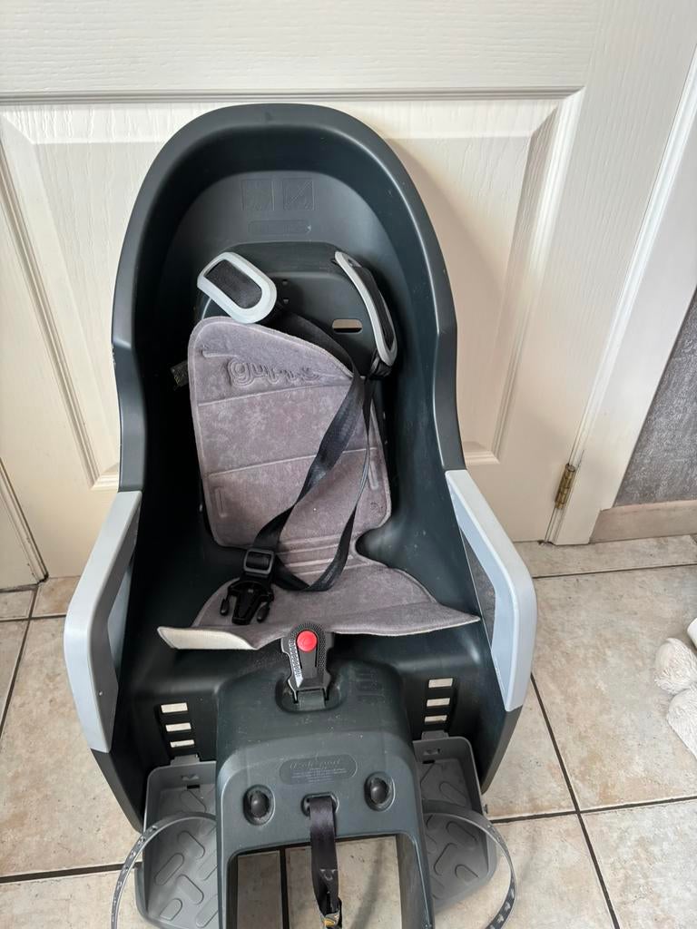 Polisport Guppy, Vélos & Vélomoteurs, Accessoires vélo | Sièges de vélo, Envoi, Comme neuf, Siège arrière, Repose-pieds