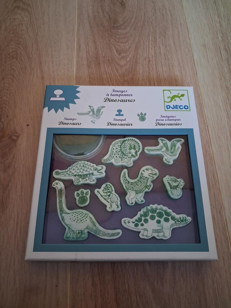 Dino stempels, Ophalen, Gebruikt