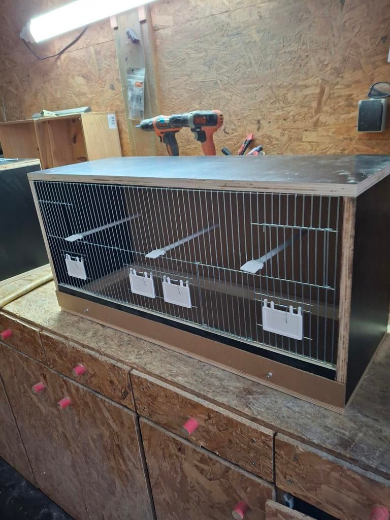 Nieuw vogelkooi, Ophalen, Nieuw, Hout, Broedkooi of Kweekkooi