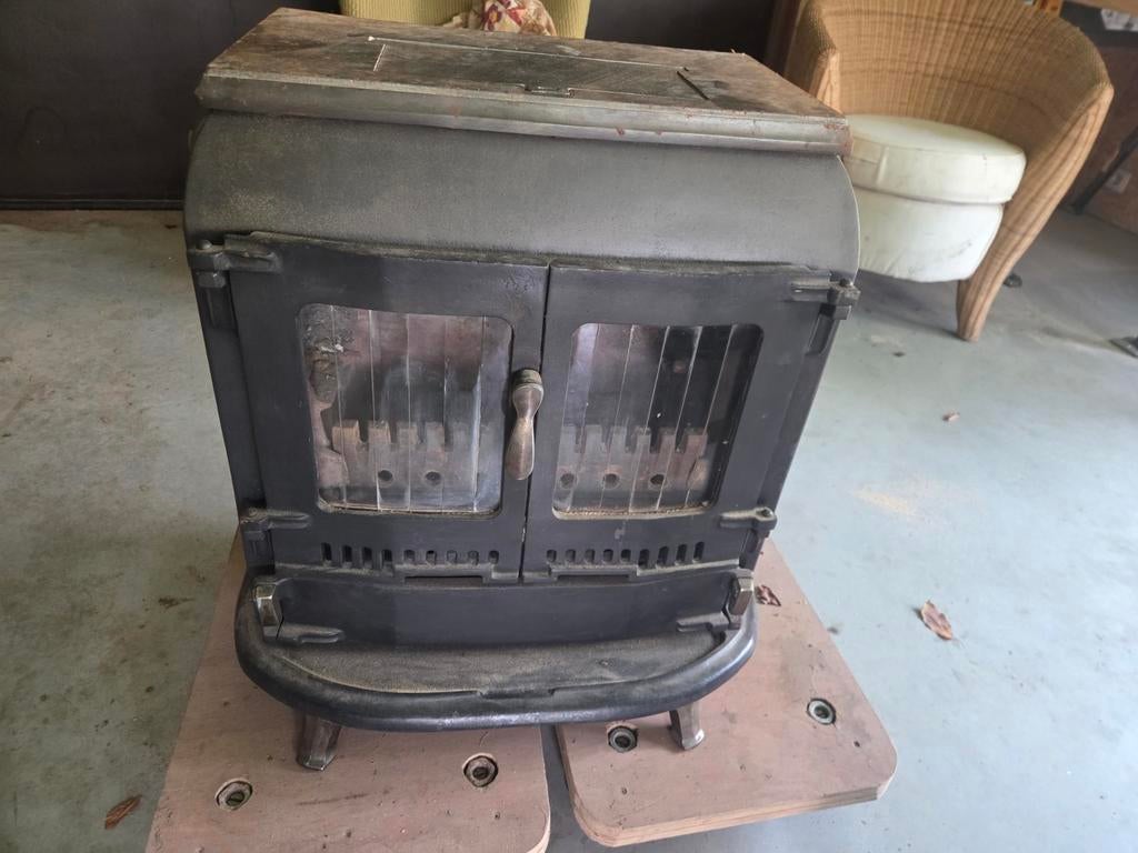 Hout en kolen kachel, Huis en Inrichting, Kachels, Ophalen, Hout