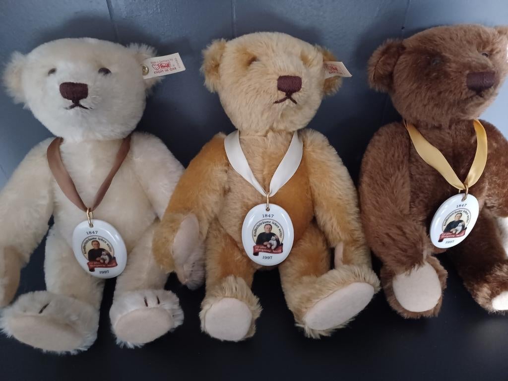 Steiff beren set, Collections, Ours & Peluches, Enlèvement, Steiff