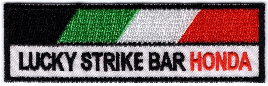 Lucky Strike stoffen opstrijk patch embleem #2, Motoren, Verzenden