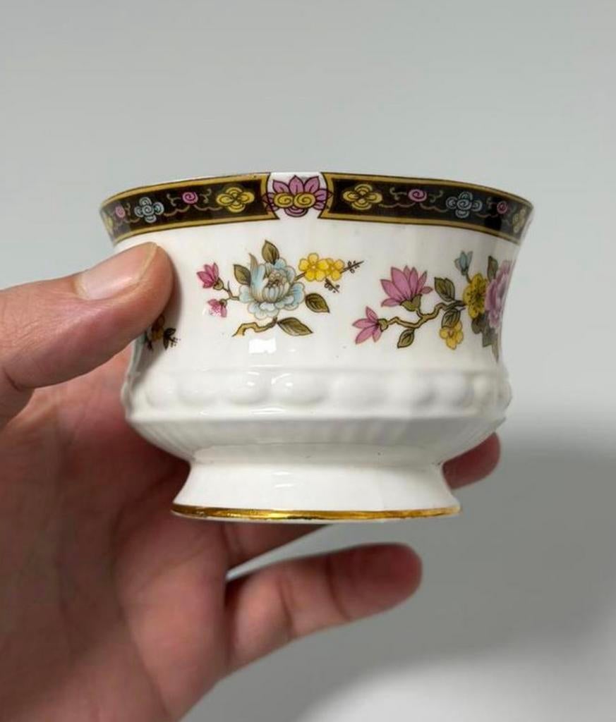 Rosina Queen’s Cathay suikerkom 9 cm – Bone China – Engeland, Antiek en Kunst, Antiek | Servies los, Ophalen of Verzenden