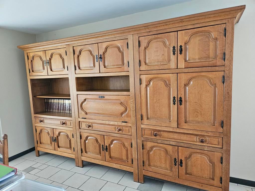 salle à manger en bois massive, Maison & Meubles, Enlèvement