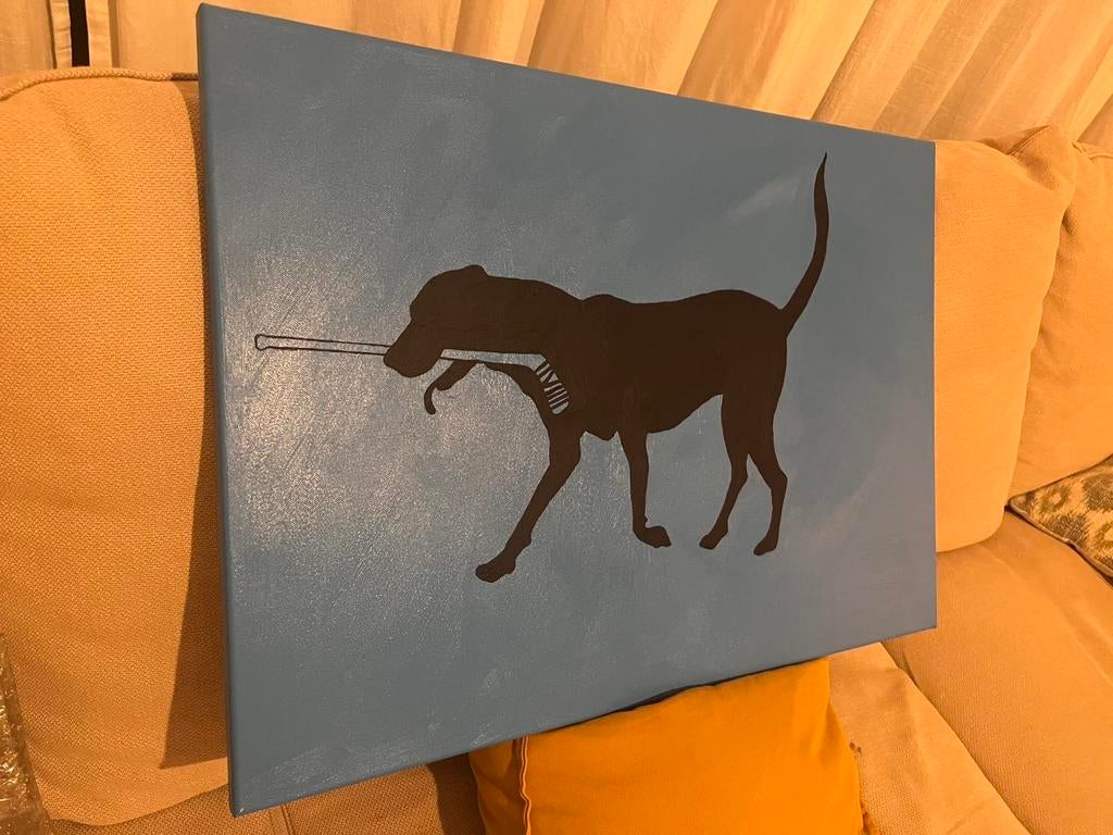 Acrylic Painting 50x70cm, Antiquités & Art, Enlèvement