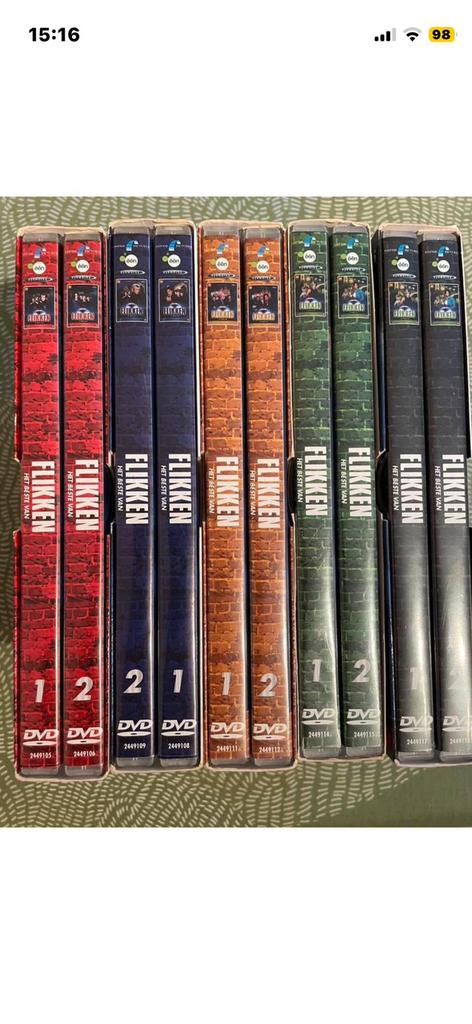 Dvd’s Collectie Flikken, Ophalen, Zo goed als nieuw